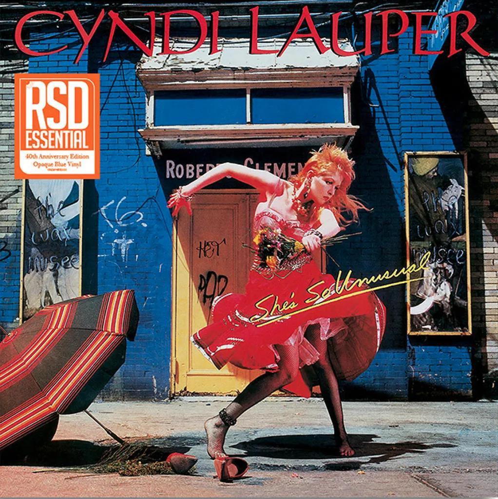 Cyndi Lauper - She's So Unusual: 40th Anniversary Edition (Indie Exclusive, Opaque Blue Color Vinyl) - Joco Records