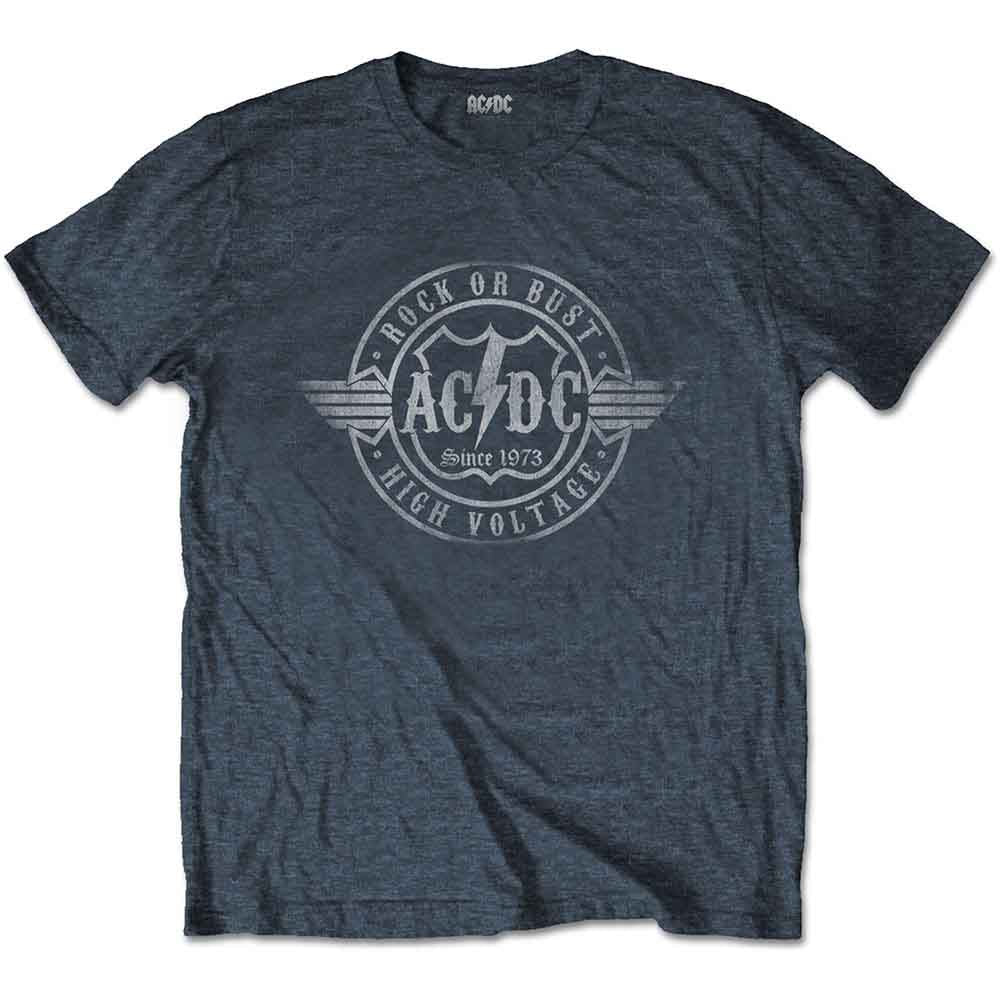 AC/DC - Rock or Bust - High Voltage Tee (T-Shirt) - Joco Records