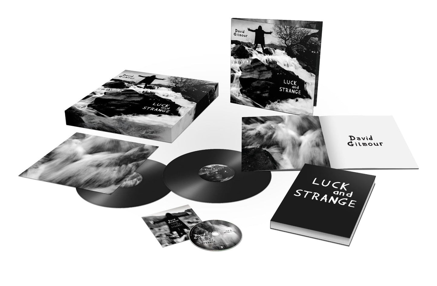 David Gilmour - Luck And Strange (Limited Edition, Boxed Set, With Blu-ray, With Book, Hardcover) (Vinyl) - Joco Records