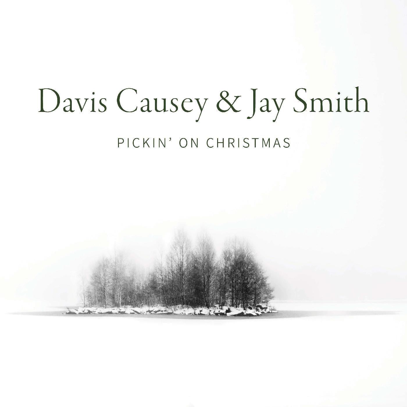 Davis Causey & Jay Smith - Pickin' On Christmas ("Snowglobe" Clear With White Flecked Vinyl) - Joco Records