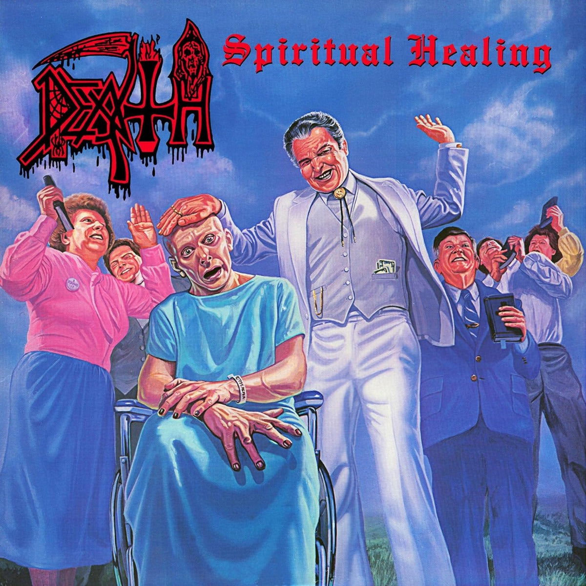Death - Spiritual Healing (Color Vinyl, Red, Blue, Black, Reissue) - Joco Records
