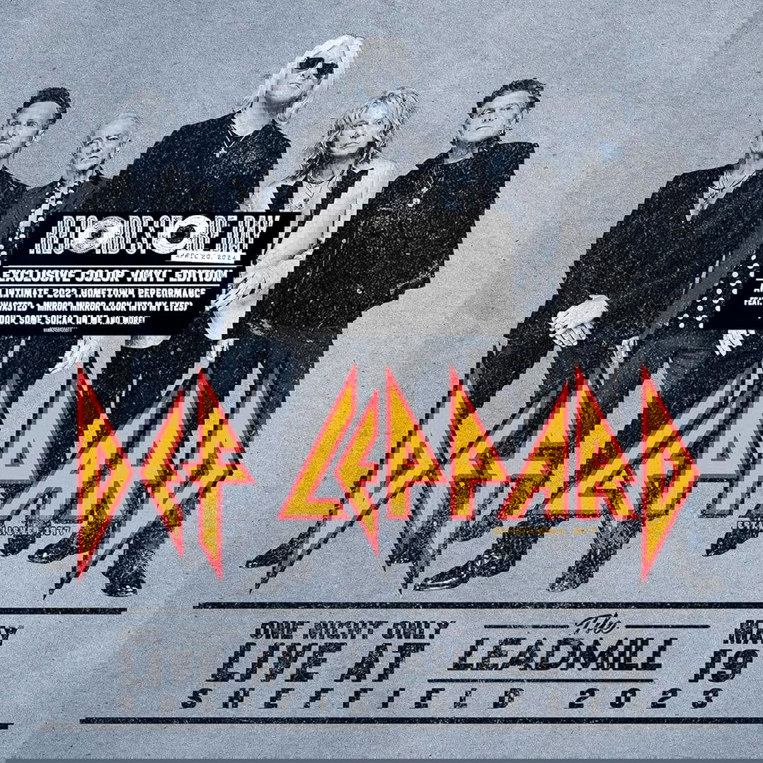 Def Leppard - One Night Only: Live At The Leadmill 2023 (RSD 4.2024 Exclusive) (LP) - Joco Records