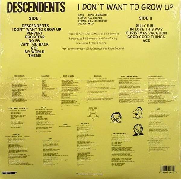 Descendents - I Don't Want To Grow Up (LP) - Joco Records