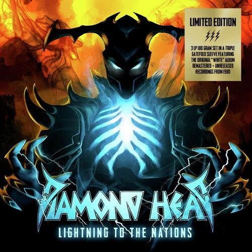 Diamond Head - Lightning To The Nations (The White Album) (Remastered 2021) (3 LP) - Joco Records