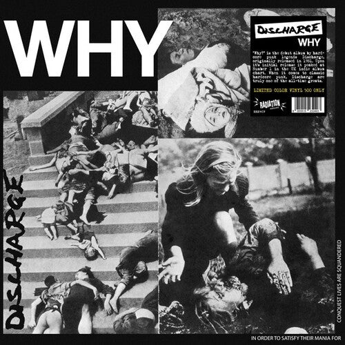 Discharge - Why (Color Vinyl, Red) - Joco Records