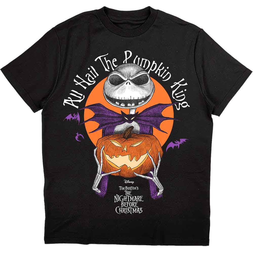 Disney - The Nightmare Before Christmas All Hail The Pumpkin King (T-Shirt) - Joco Records