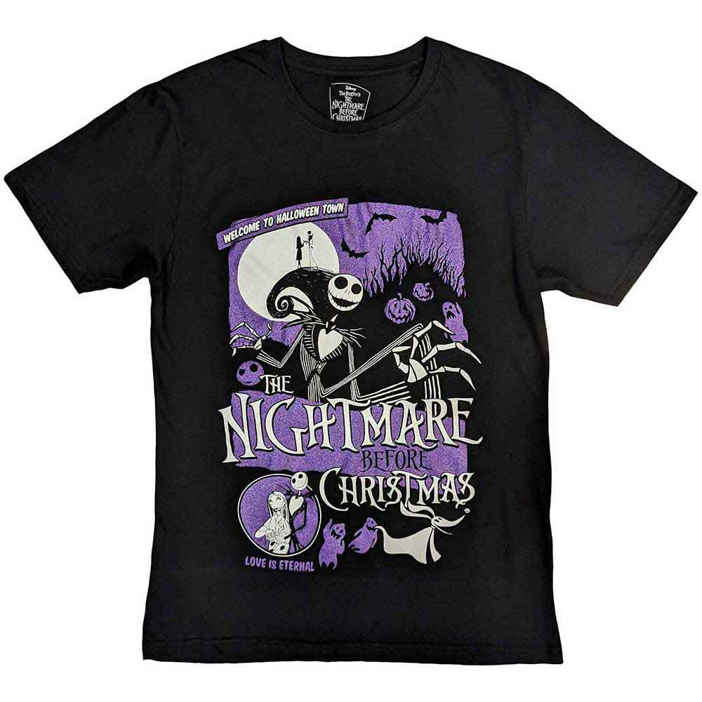 Disney - The Nightmare Before Christmas Welcome To Halloween Town (T-Shirt) - Joco Records