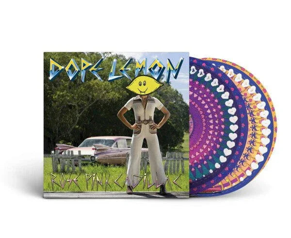 Dope Lemon - Rose Pink Cadillac (Explicit Content) (Indie Exclusive, Limited Edition, Animated Picture Disc Vinyl) (2 LP) - Joco Records