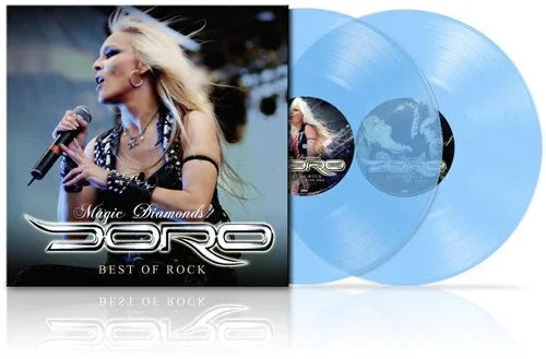 Doro - Magic Diamonds - Best Of Rock (Curacao Blue Vinyl, Gatefold) (2 LP)