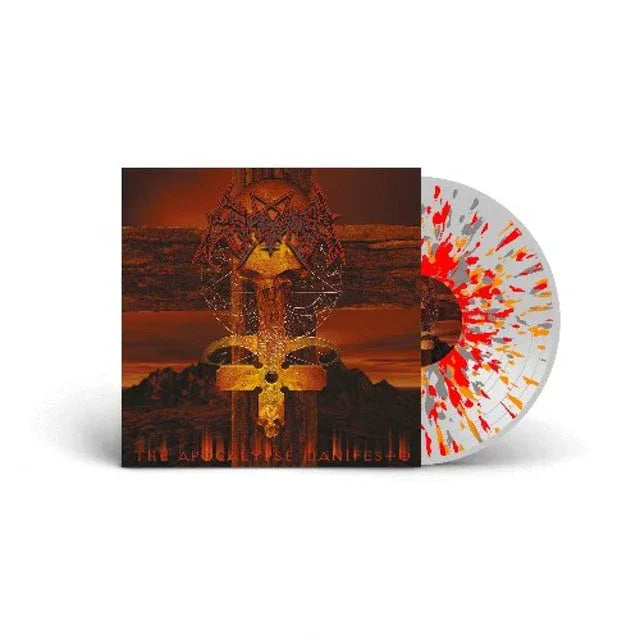 Enthroned - The Apocalypse Manifesto (Limited Editino, Red Vinyl, Orange & Grey Splatter Vinyl) (LP)