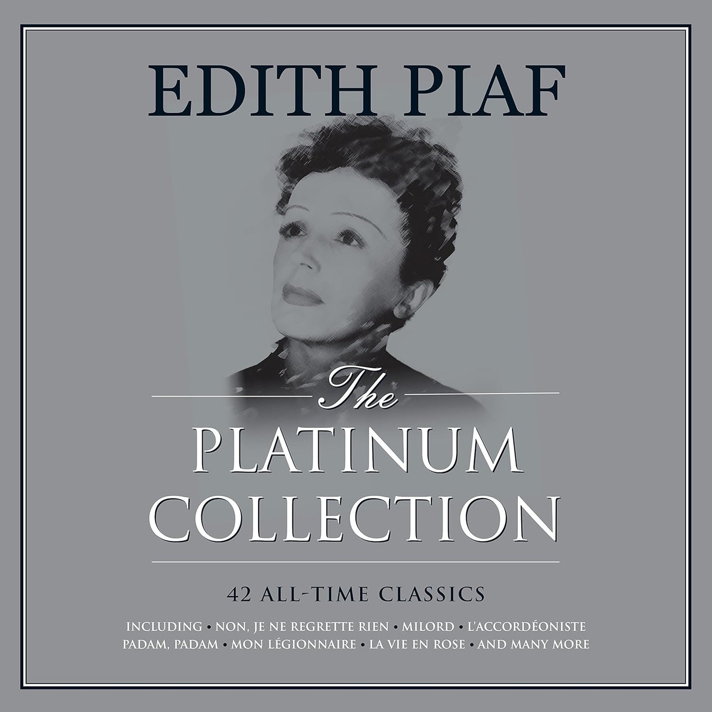 Edith Piaf - The Platinum Collection (Limited Import, White Vinyl) (3 LP) - Joco Records
