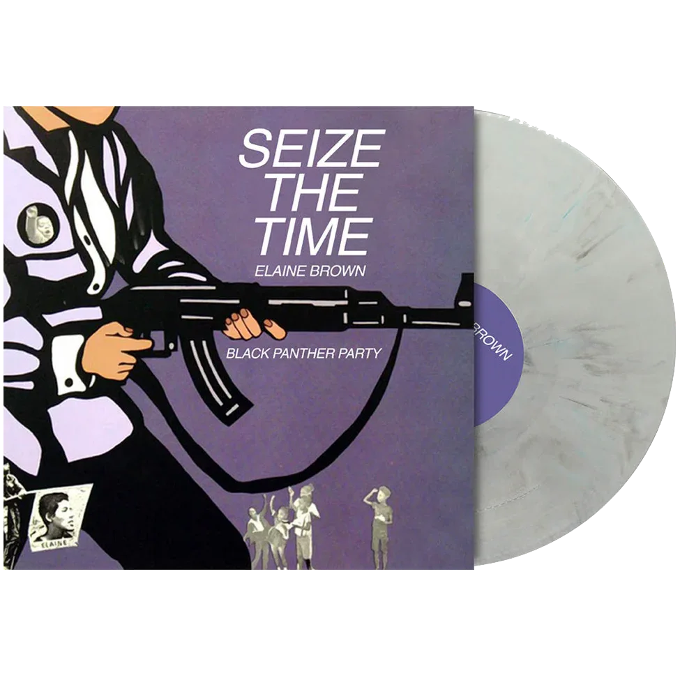Elaine Brown - Seize The Time - Black Panther Party (White Vinyl) (LP) - Joco Records