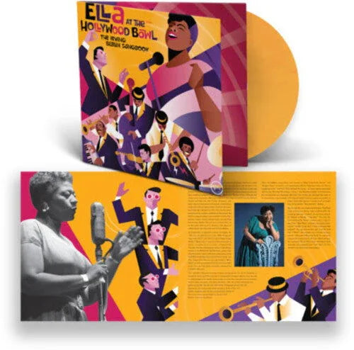 Ella Fitzgerald - Ella At The Hollywood Bowl: The Irving Berlin Songbook (1958) (Gold Vinyl) (Import) - Joco Records