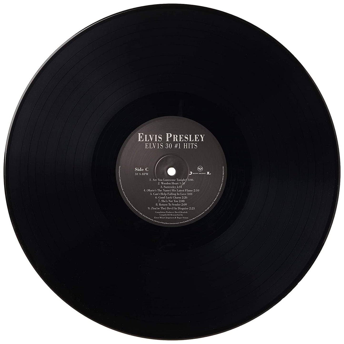 Elvis Presley - Elvis 30 #1 Hits (Limited Import, Gatefold, 180 Gram) (2 LP) - Joco Records