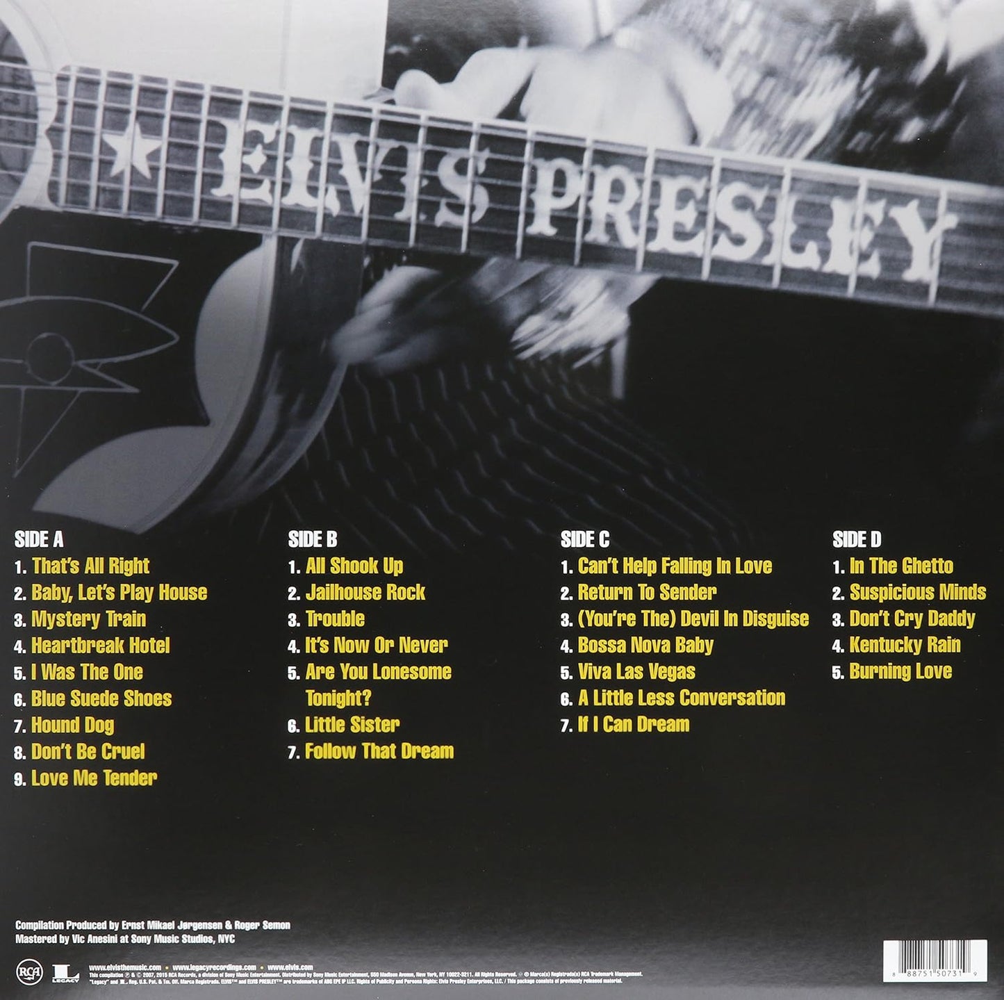 Elvis Presley - Essential Elvis Presley (2 LP) - Joco Records