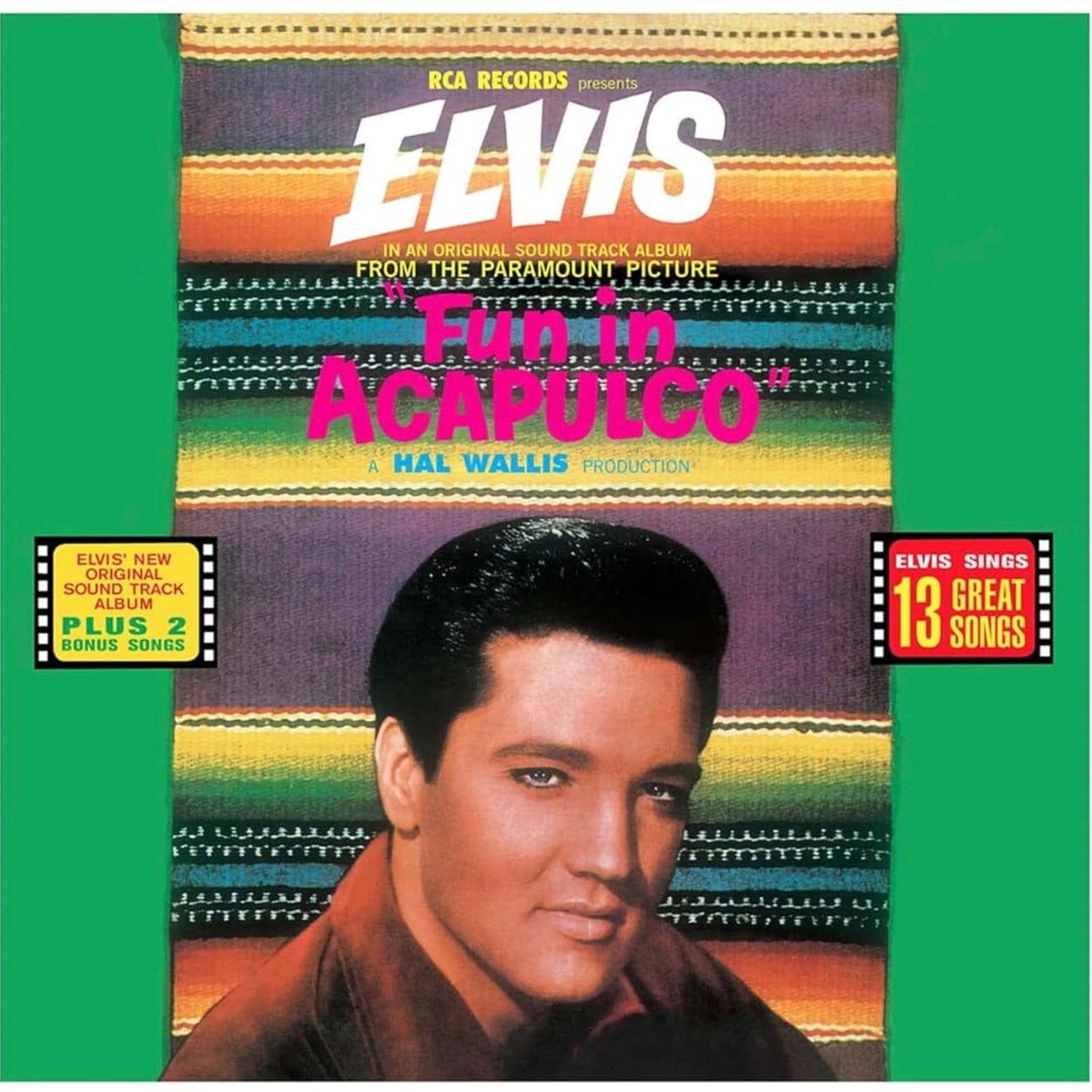 Elvis Presley - Fun In Acapulco (Limited Edition, Green Vinyl) (LP) - Joco Records