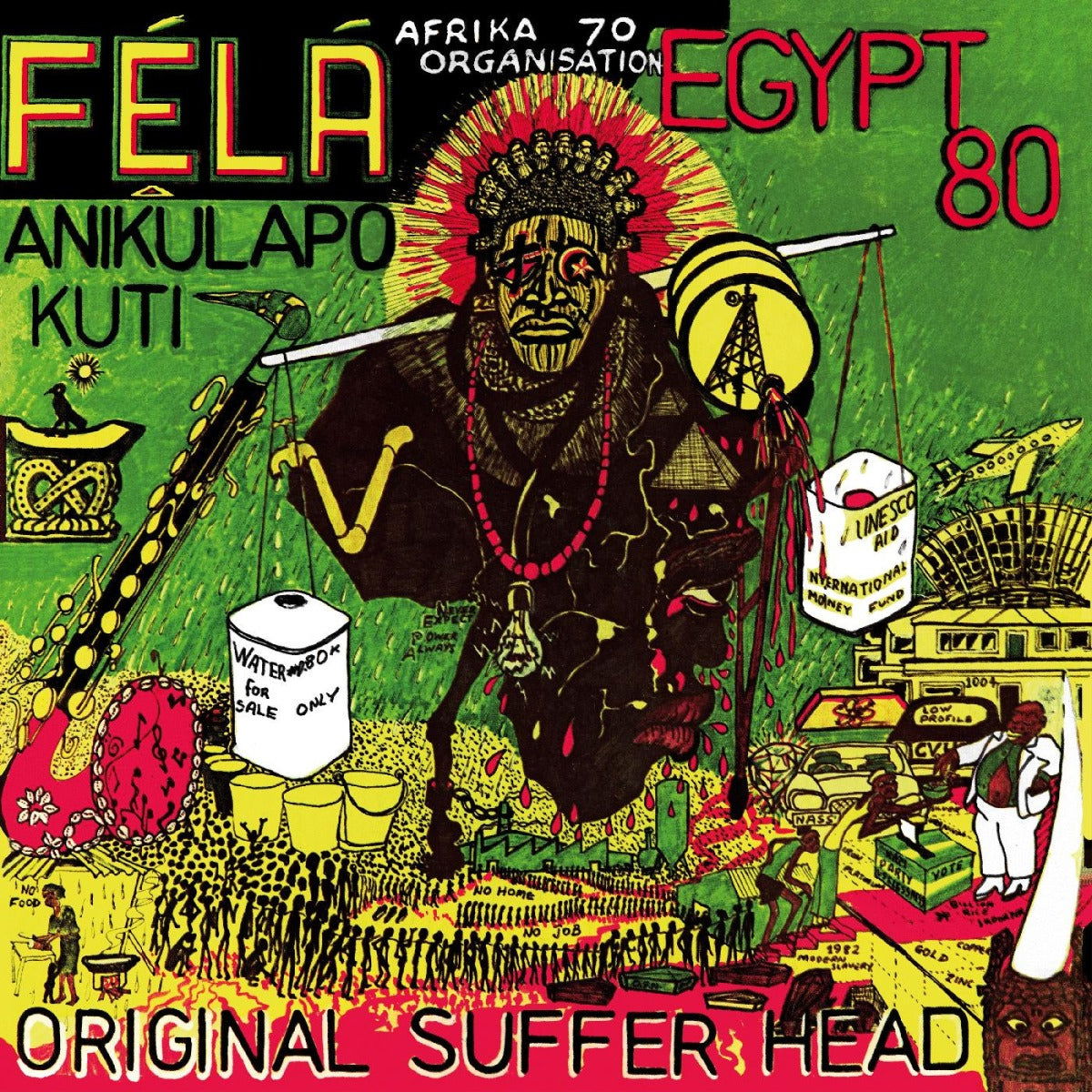Fela Kuti - Original Sufferhead (Opaque Light Green Vinyl) - Joco Records