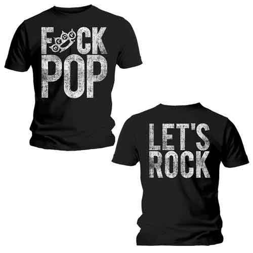 Five Finger Death Punch - F*Ck Pop Text Tee (T-Shirt) - Joco Records