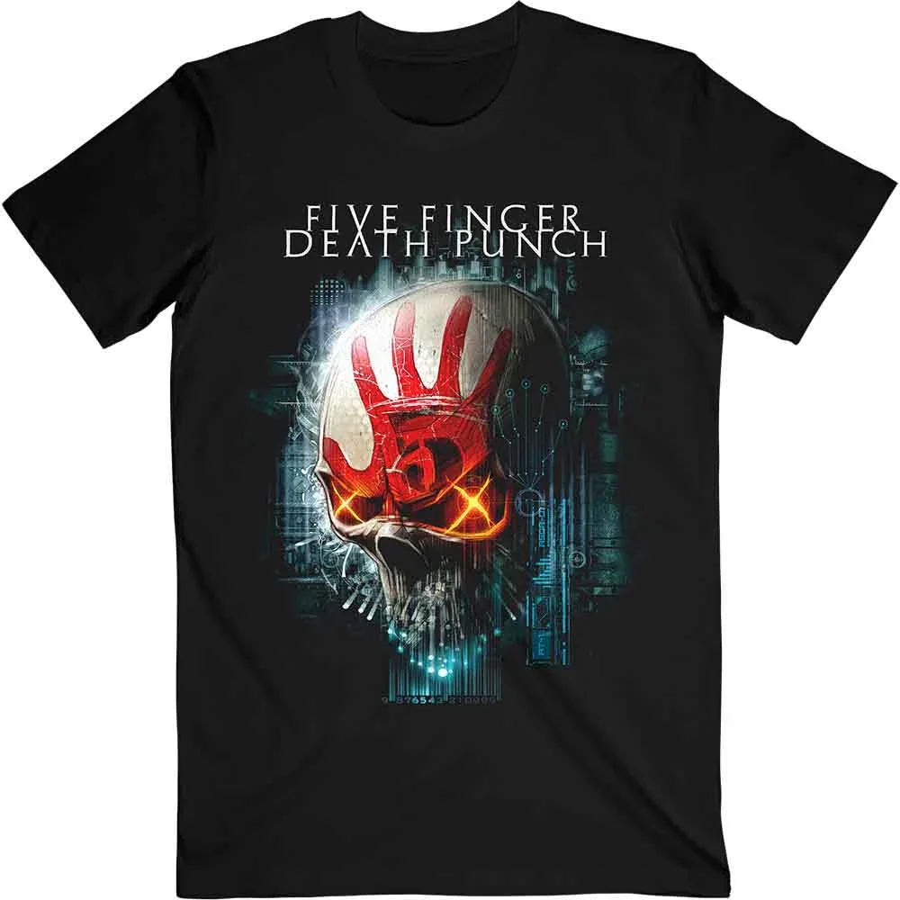 Five Finger Death Punch - Interface Skull (T-Shirt) - Joco Records