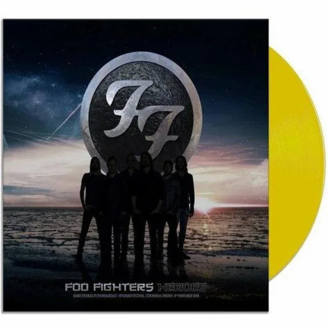 Foo Fighters - Heroes (Limited Edition, Broadcast Import, Yellow Vinyl) (LP) - Joco Records