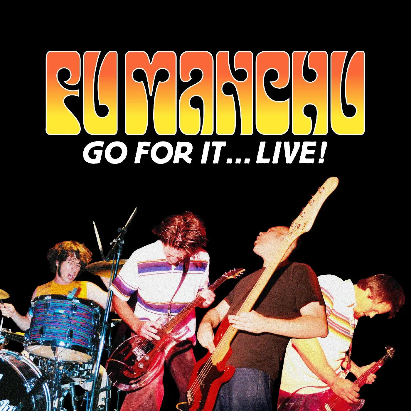 Fu Manchu - Go For It…Live! (NEON ORANGE & NEON YELLOW VINYL) - Joco Records