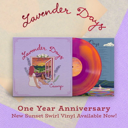 Caamp - Lavender Days (Limited Edition, Orchid & Tangerine Vinyl) (LP) - Joco Records