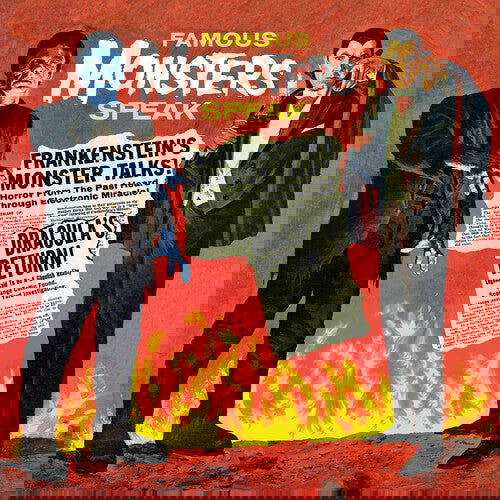 Gabriel Dell - Famous Monsters Speak (Limited Edition, Red & Black Vinyl) (LP) - Joco Records