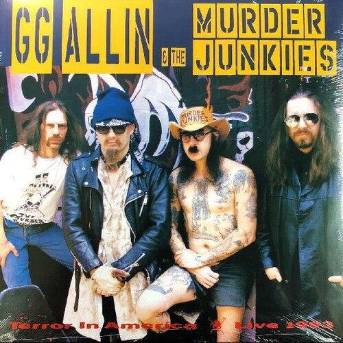 Gg Allin & The Murder Junkies - Terror In America (Limited Edition, Clear Vinyl, Green) - Joco Records