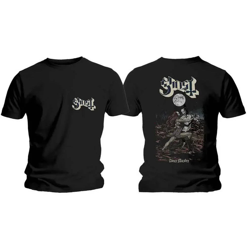 Ghost - Dance Macabre Cover & Logo (T-Shirt) - Joco Records