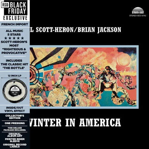 Gil Scott-Heron - Winter In America (RSD) (Color Vinyl, RSD Exclusive, Black, White) - Joco Records
