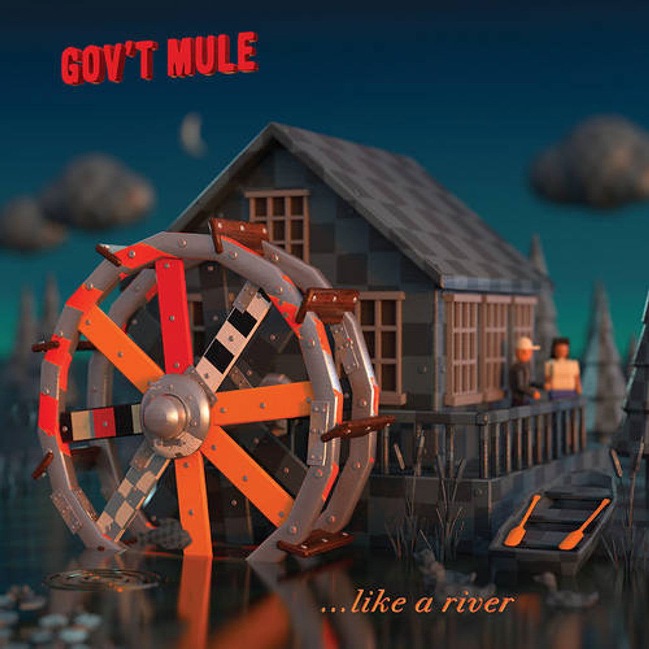 Gov't Mule - Peace... Like A River (Indie Exclusive, Orange & Red Smoke Vinyl) (2 LP) - Joco Records