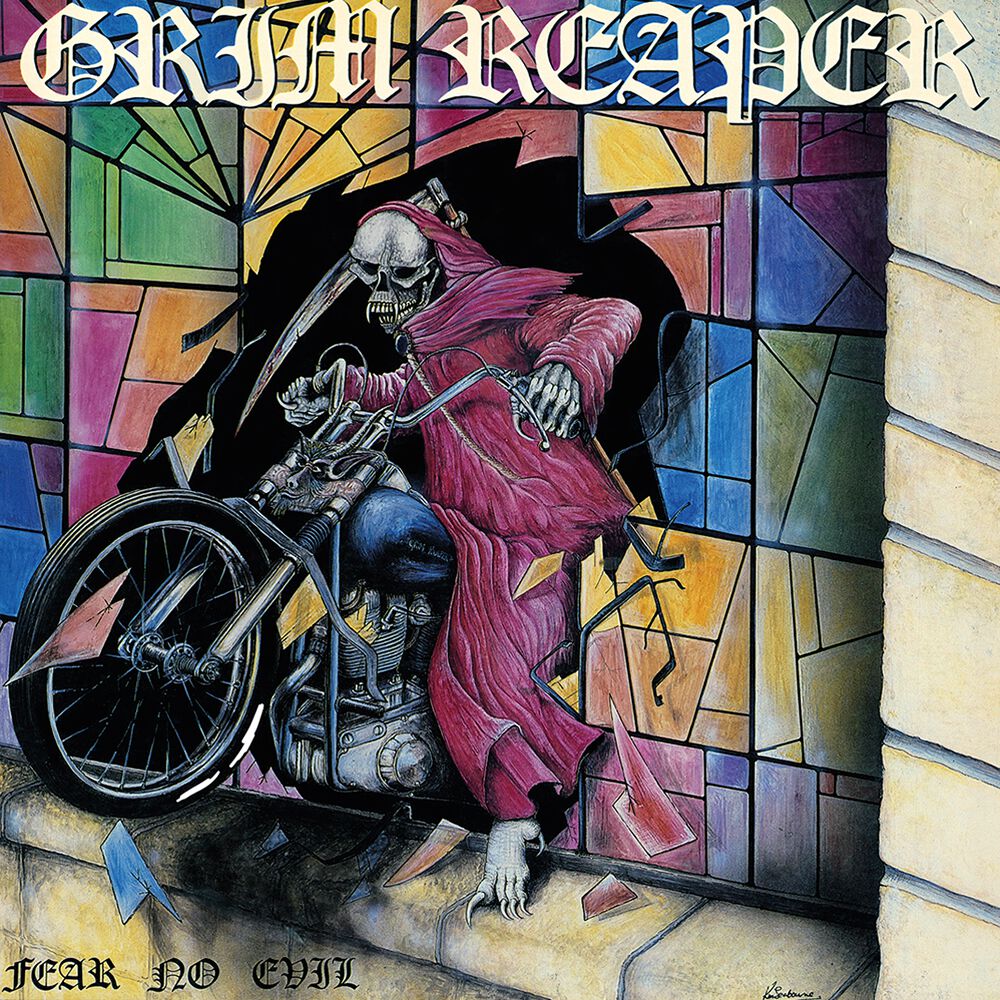 Grim Reaper - Fear No Evil (Limited Edition Import, Clear Vinyl) (LP) - Joco Records