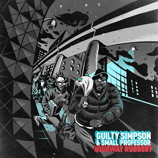 Guilty Simpson & Small Professor - Highway Robbery (Indie Exclusive, Color Vinyl, Ghostly Teal) - Joco Records