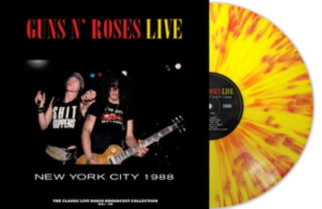 Guns N' Roses - Live: New York City, 1988 (Limited Edition Import, Splatter Vinyl) (LP) - Joco Records