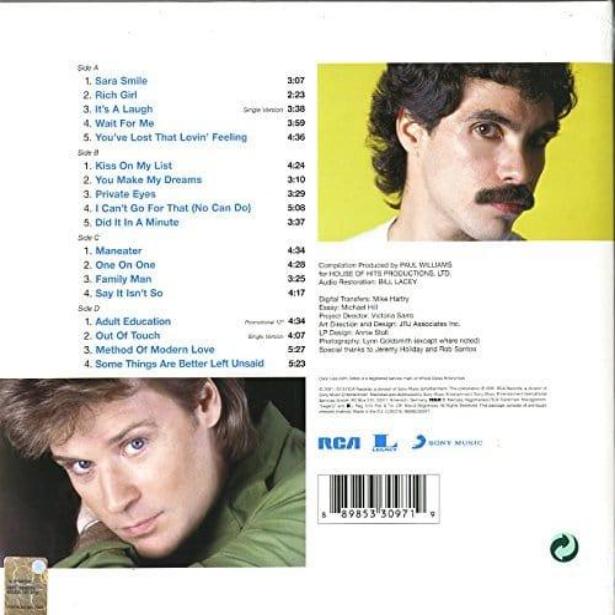 Hall & Oates - The Very Best Of Daryl Hall John Oates (Limited Edition, Remastered, Color Vinyl) (2 LP) - Joco Records