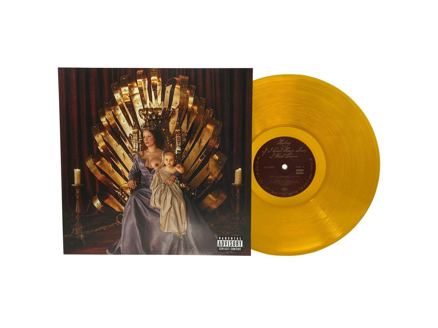 Halsey - If I Can't Have Love, I Want Power (Limited Edition, Indie Exclusive, Clear Orange Vinyl) (LP) - Joco Records