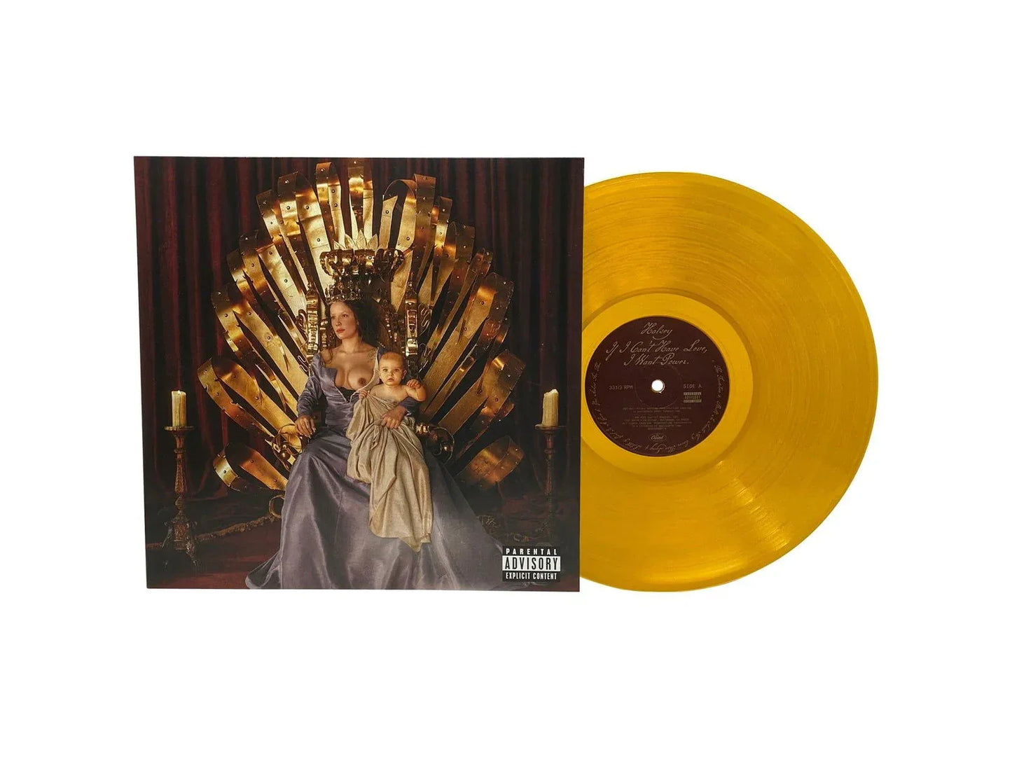 Halsey - If I Can't Have Love, I Want Power (Limited Edition, Indie Exclusive, Clear Orange Vinyl) (LP) - Joco Records