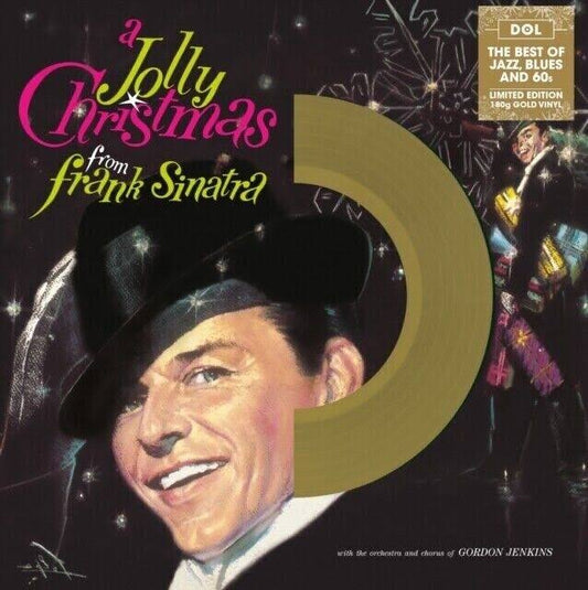 Frank Sinatra - A Jolly Christmas (Limited Edition, 180 Gram, Gold Vinyl) (LP) - Joco Records