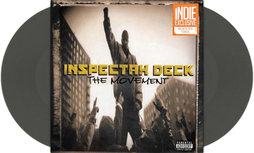Inspectah Deck - The Movement (Explicit Content) (Indie Exclusive, Black Ice Color Vinyl) (2 LP) - Joco Records