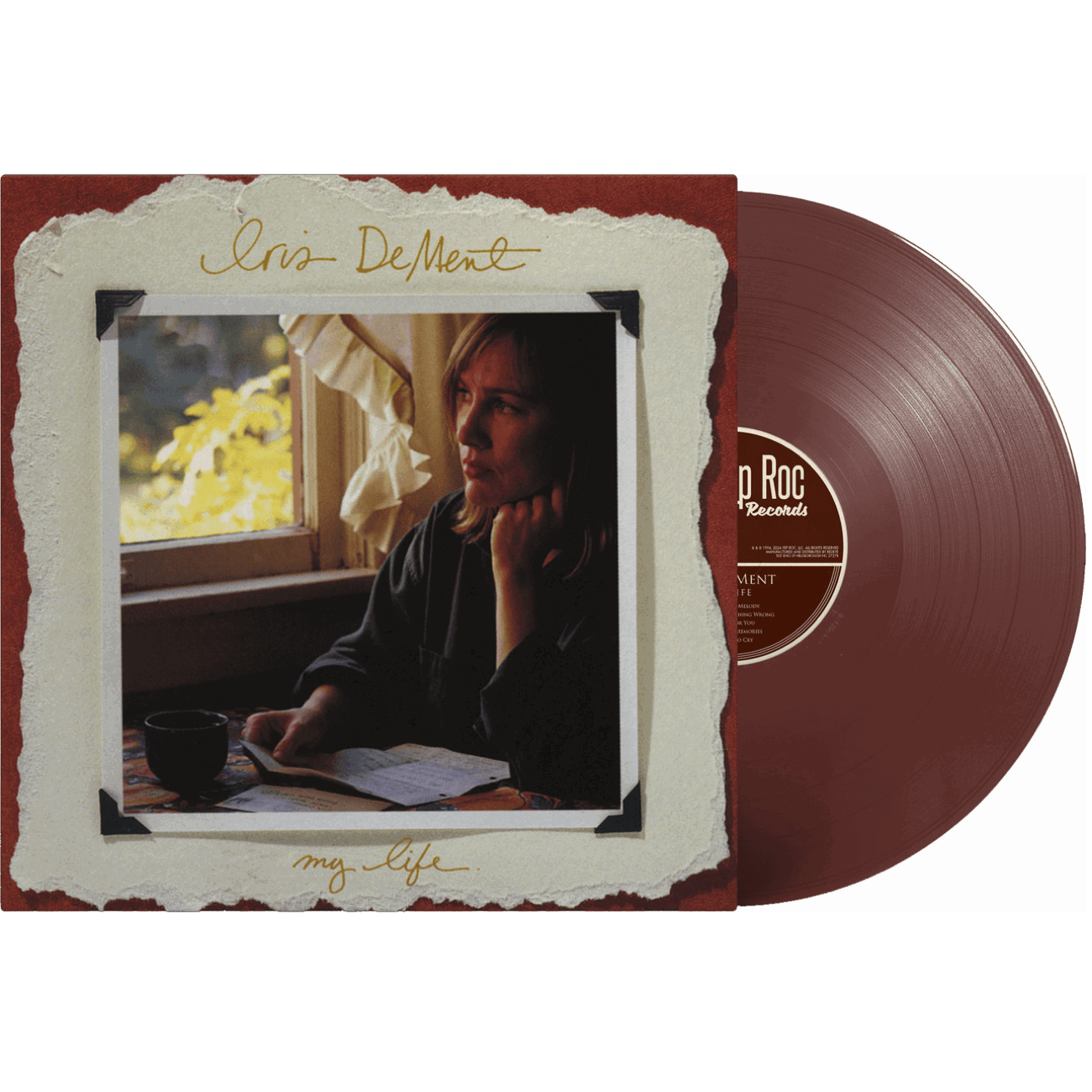 Iris Dement - My Life (30th Anniversary) (Limited Edition, Maroon Vinyl) (LP) - Joco Records