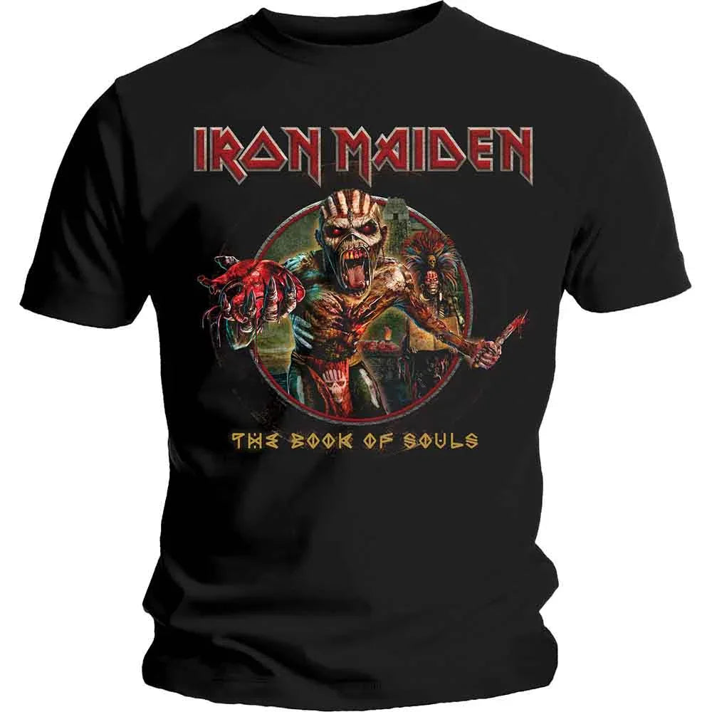 Iron Maiden - Book Of Souls Eddie Circle (T-Shirt) - Joco Records