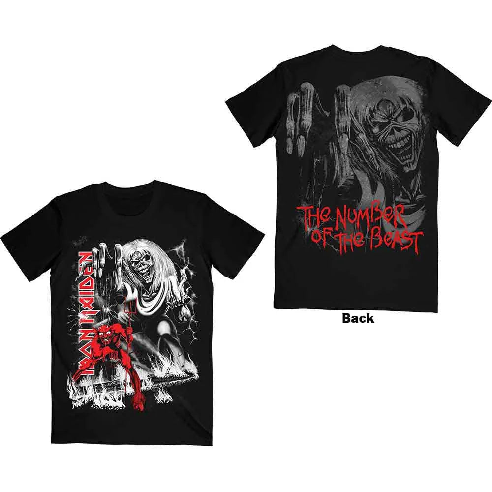 Iron Maiden - Number Of The Beast Jumbo (T-Shirt) - Joco Records