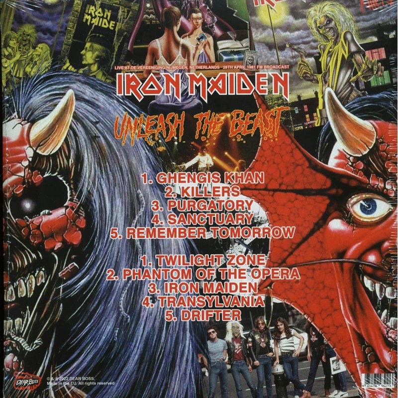 Iron Maiden - Unleash The Beast: Live in Netherlands - 28th, April 1981 FM Broadcast (Limited Import, Pink Vinyl) (LP) - Joco Records