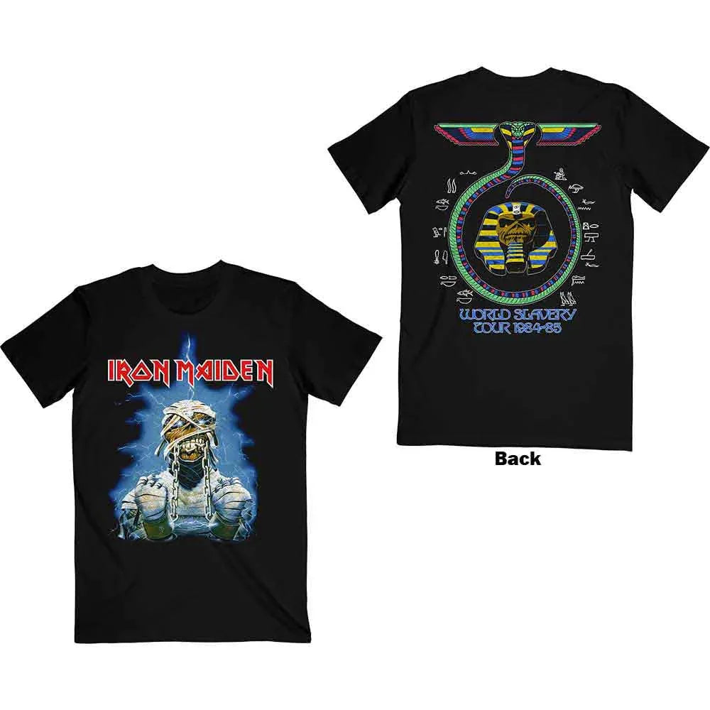 Iron Maiden - World Slavery Tour '84 - '85 (T-Shirt) - Joco Records
