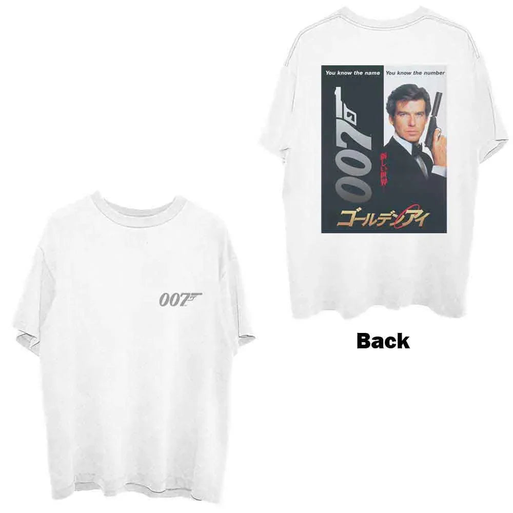 James Bond 007 - Goldeneye Japanese Poster (T-Shirt) - Joco Records
