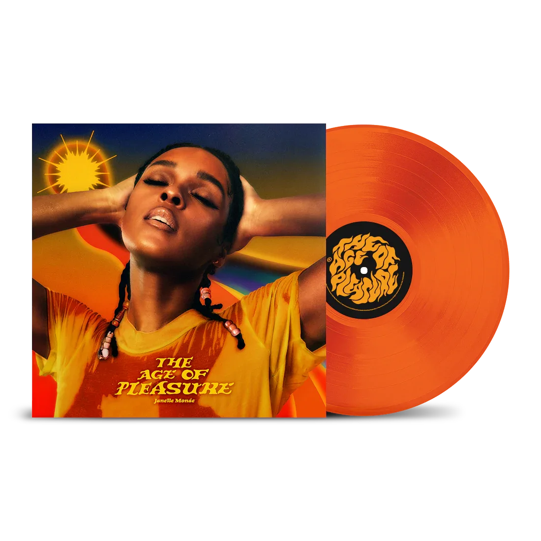 Janelle Monáe - The Age of Pleasure (Indie Exclusive Gatefold on Orange Crush Vinyl) - Joco Records