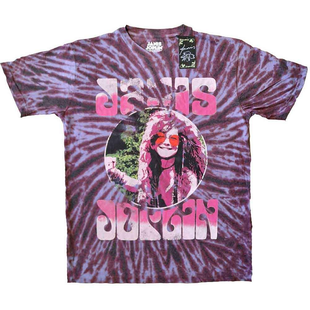Janis Joplin - Pink Shades (T-Shirt) - Joco Records