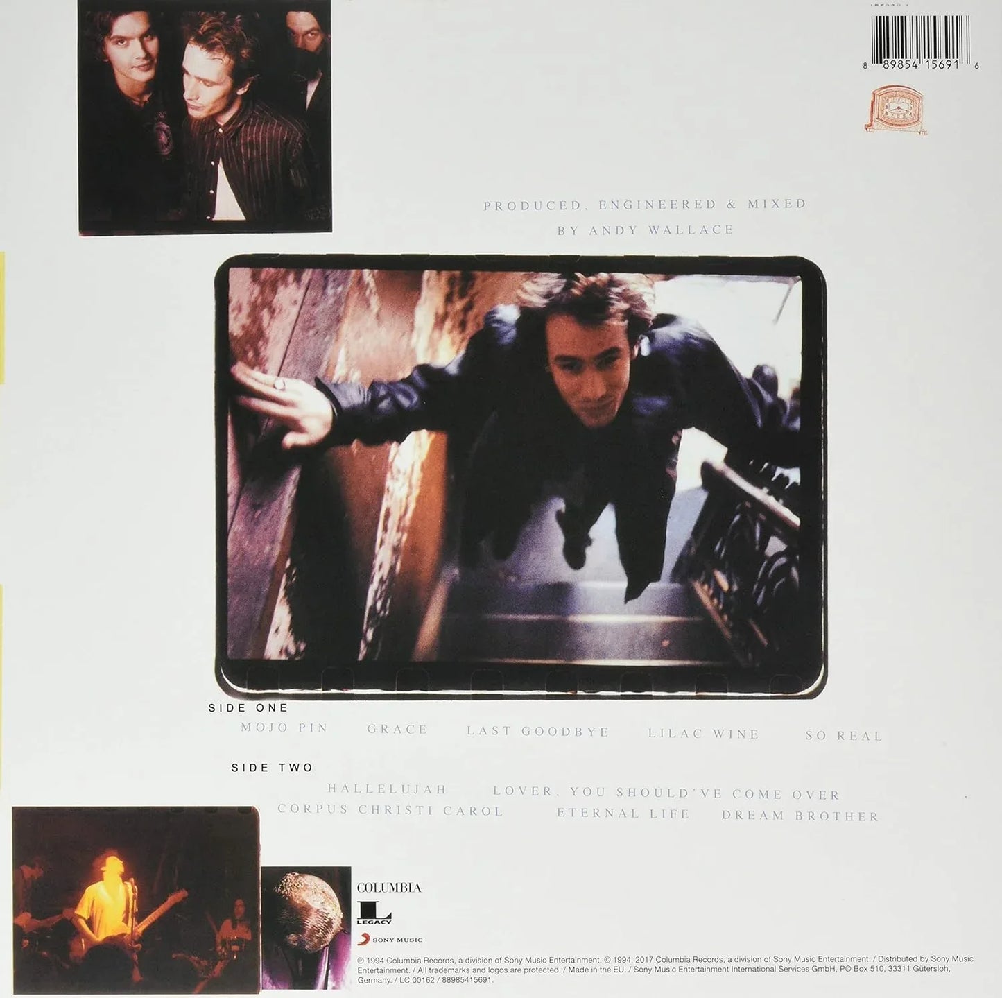 Jeff Buckley - Grace (Limited Edition, Gold Vinyl) (LP) - Joco Records