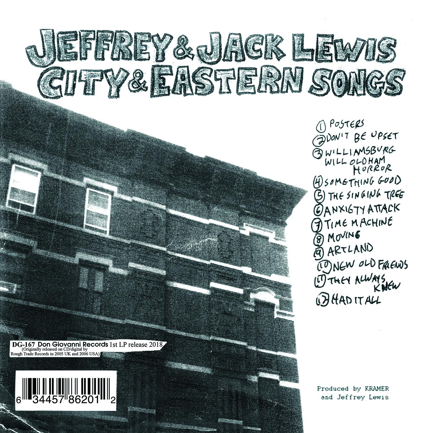 Jeffrey & Jack Lewis - City & Eastern Songs (Vinyl) - Joco Records