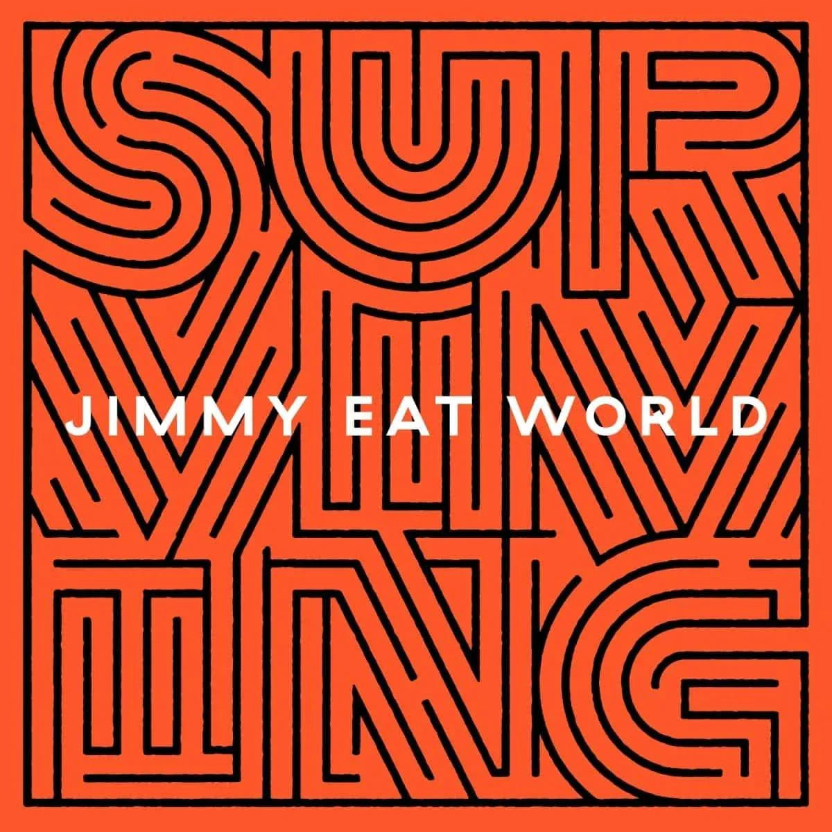 Jimmy Eat World - Surviving (Limited Edition, Indie Exclusive, 140 Gram, White Marble Vinyl) (LP) - Joco Records